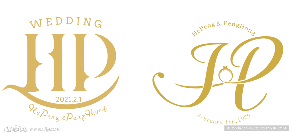 婚礼logo