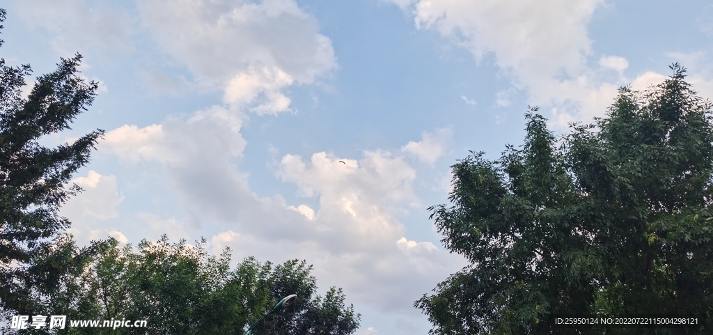 蓝天白云