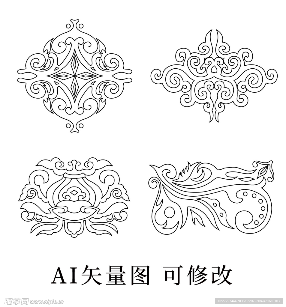 中国传统装饰图案