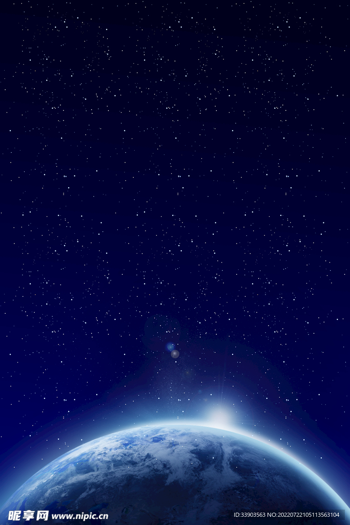 蓝色背景
