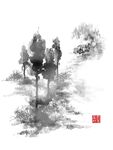 水墨中国画