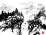水墨画