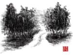 水墨画