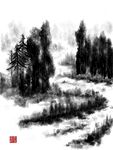 水墨画