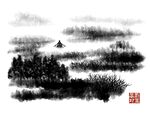 水墨画