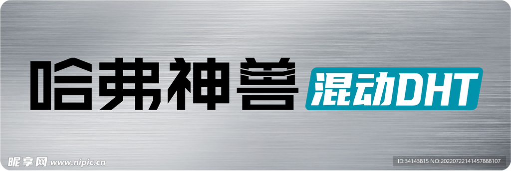 哈弗神兽DHT牌照
