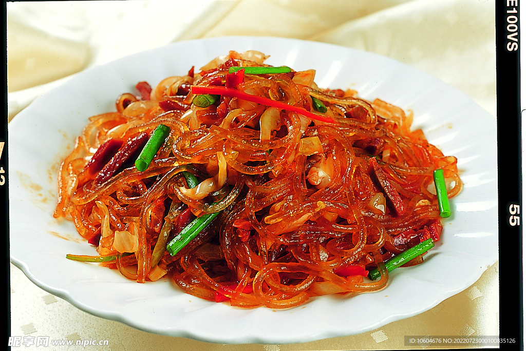 泡菜炒细粉