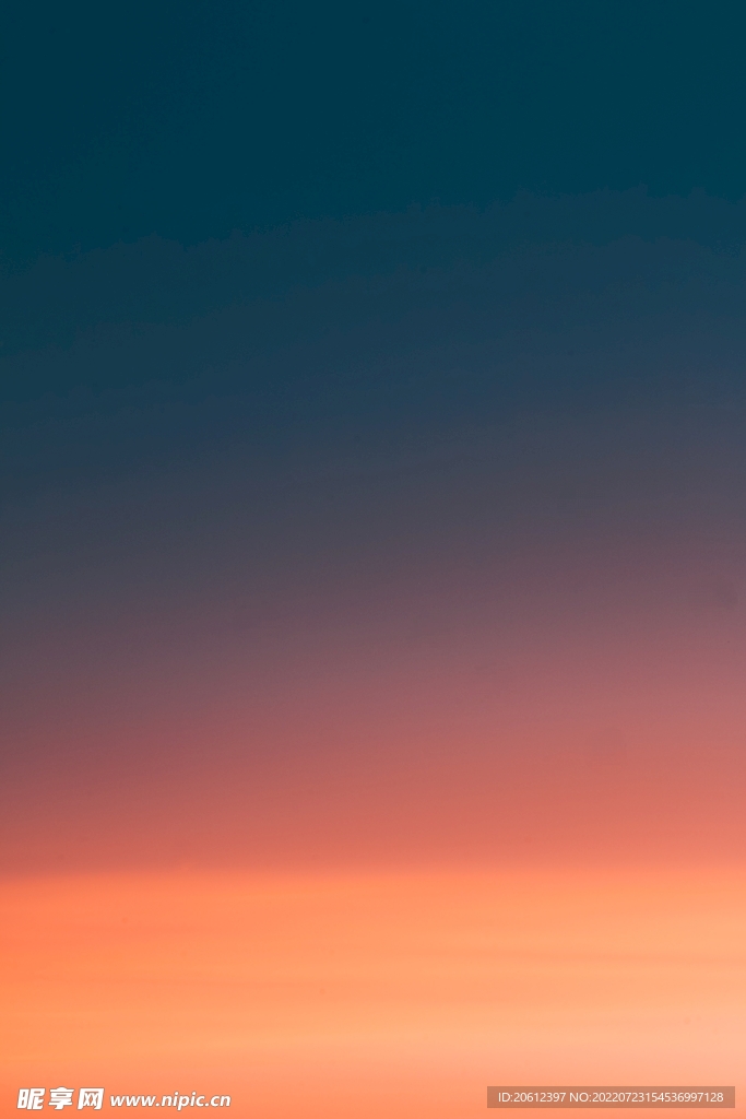 红色夕阳