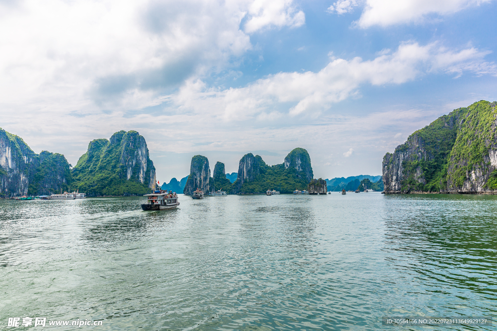 户外湖水旅游景点