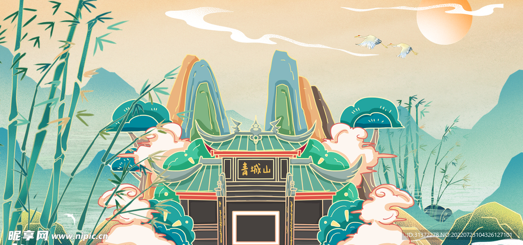 国潮海报设计图片