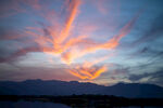  夕阳 日落 云彩 