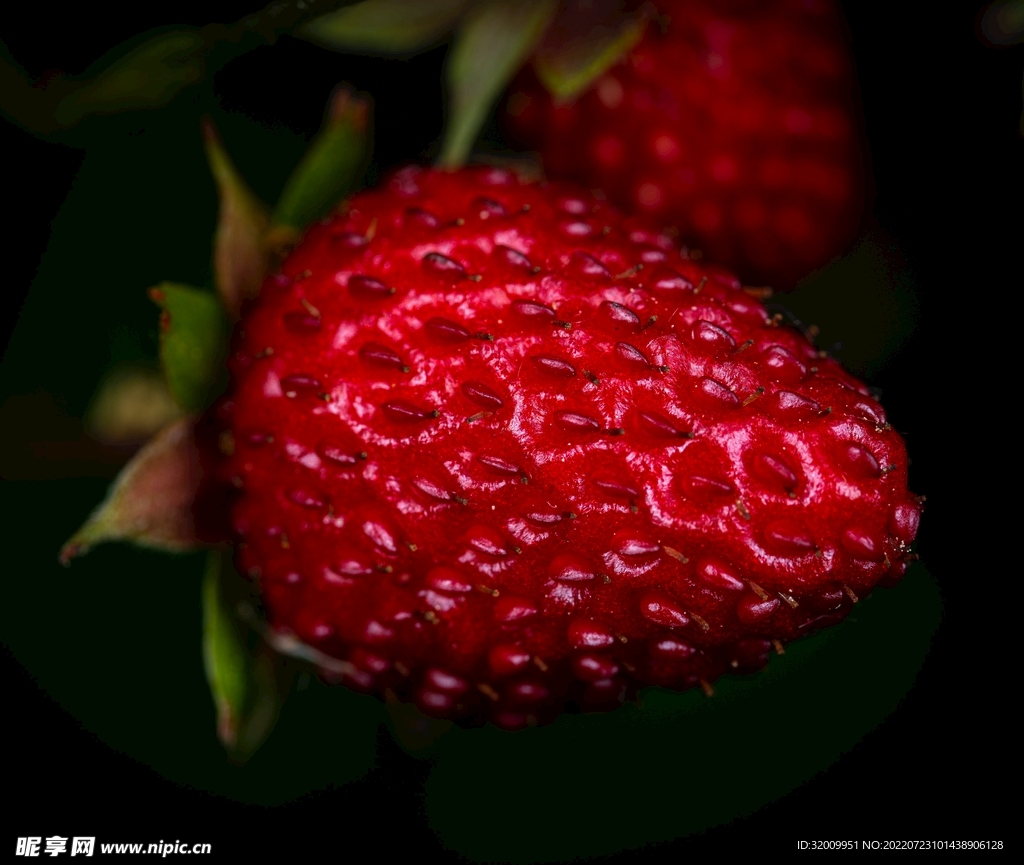 草莓细节
