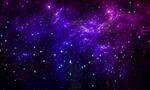 蓝紫色渐变 宇宙星空