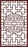 古风窗框