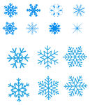 蓝色雪花
