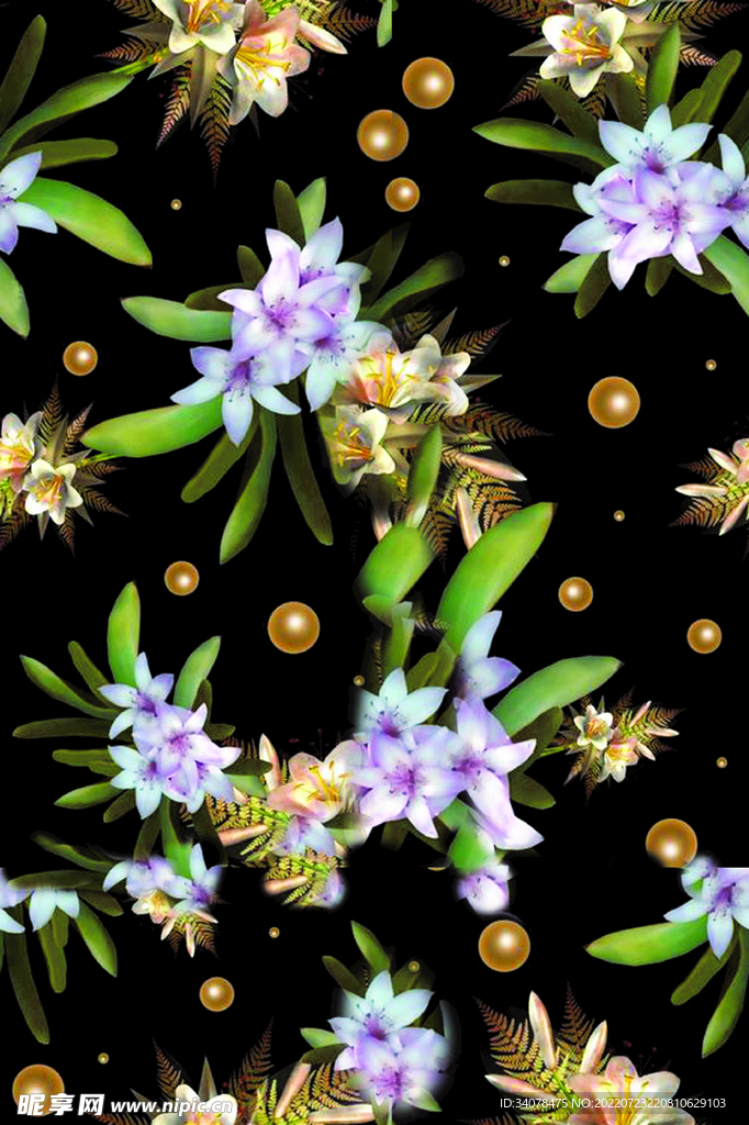 手绘花