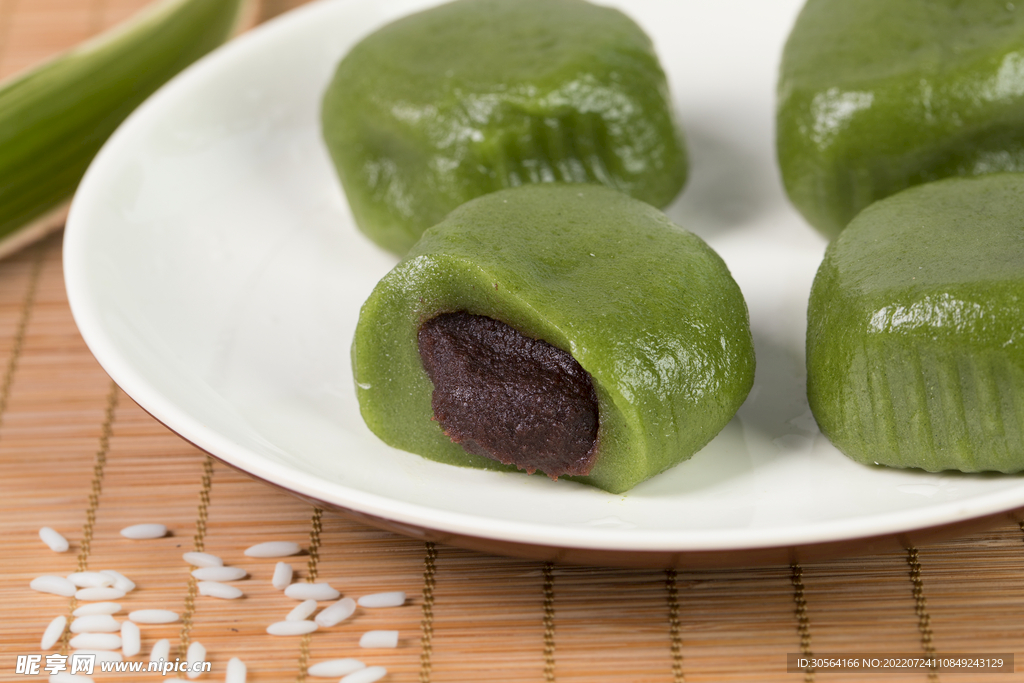 青团美食小吃