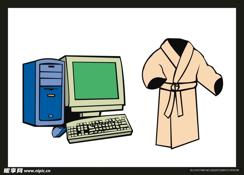 手绘服装鞋帽 