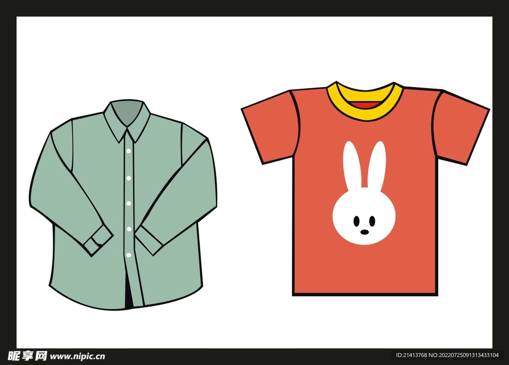 手绘服装鞋帽 