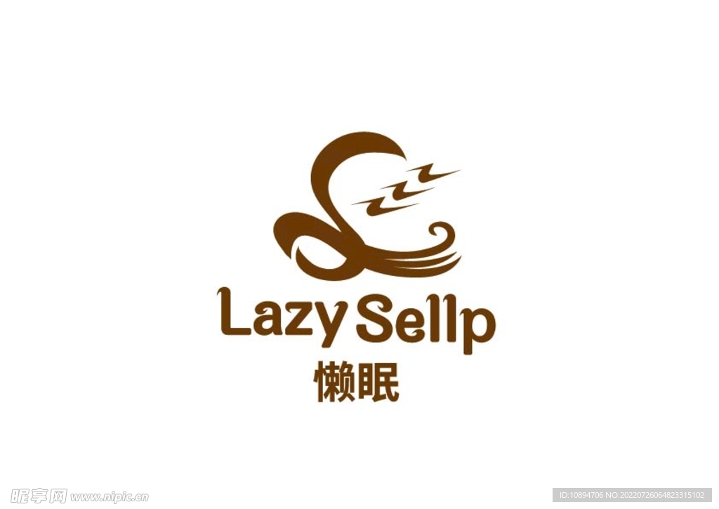 寝俱标识设计