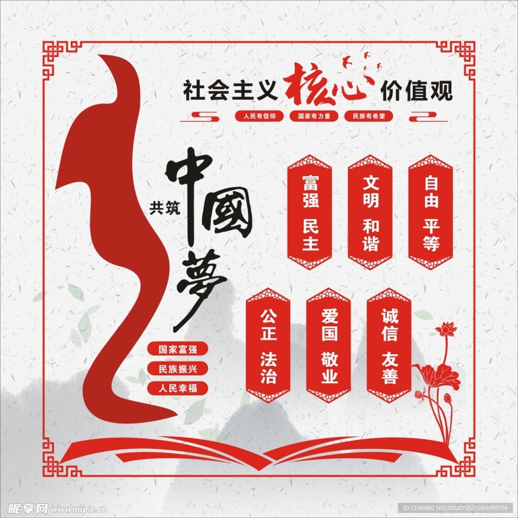 价值观中国梦