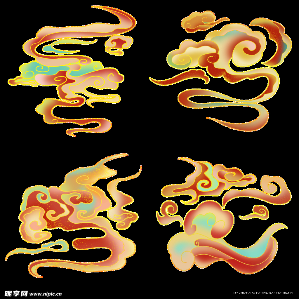 云纹      国潮   祥云