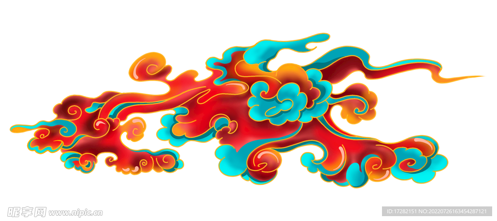 云纹      国潮   祥云