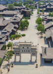 水浒影视城竖图航拍