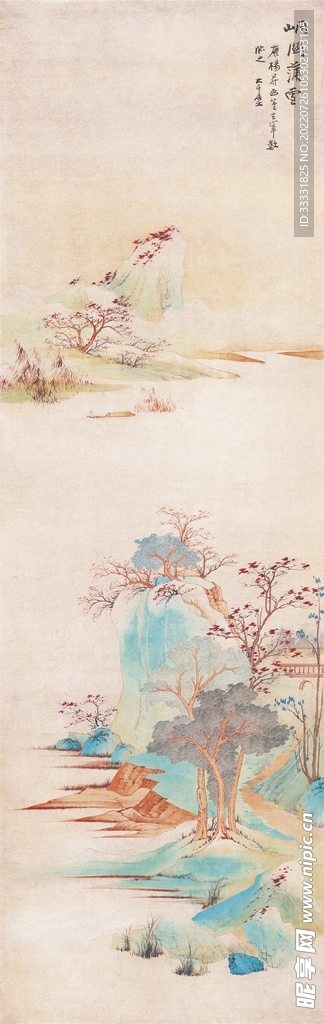 张大千国画