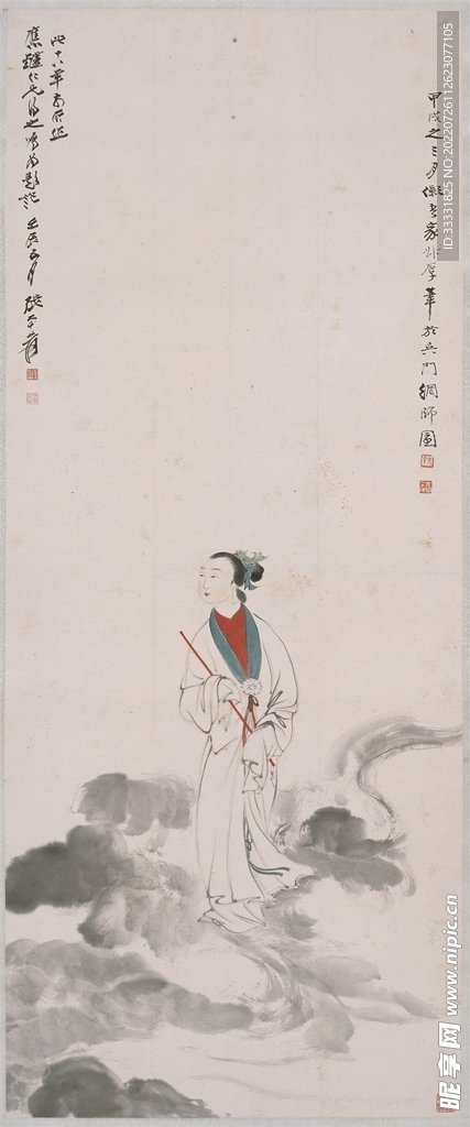 张大千国画