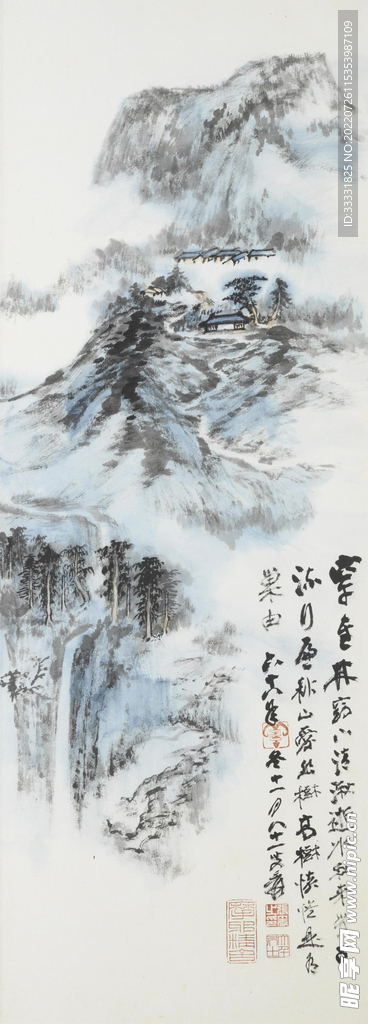 张大千国画