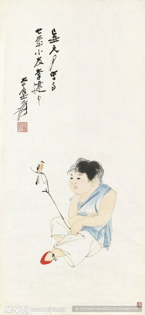 张大千国画