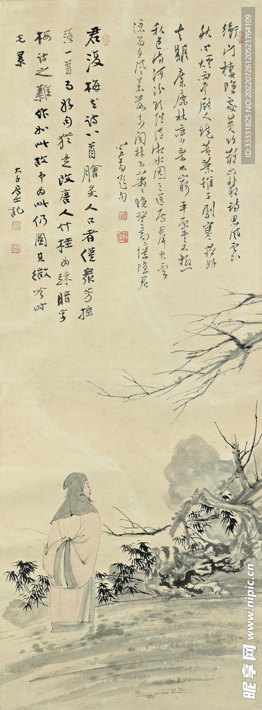 张大千国画