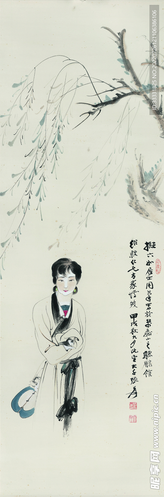张大千国画
