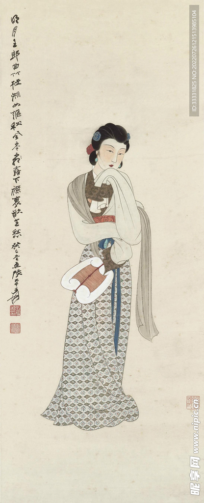 张大千国画