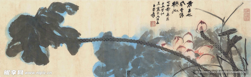 张大千国画