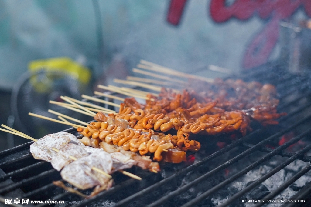  美食烧烤图片素材