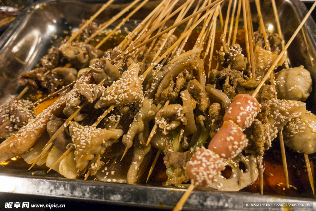 麻辣串串美食