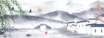  手绘桃花插画海报图片