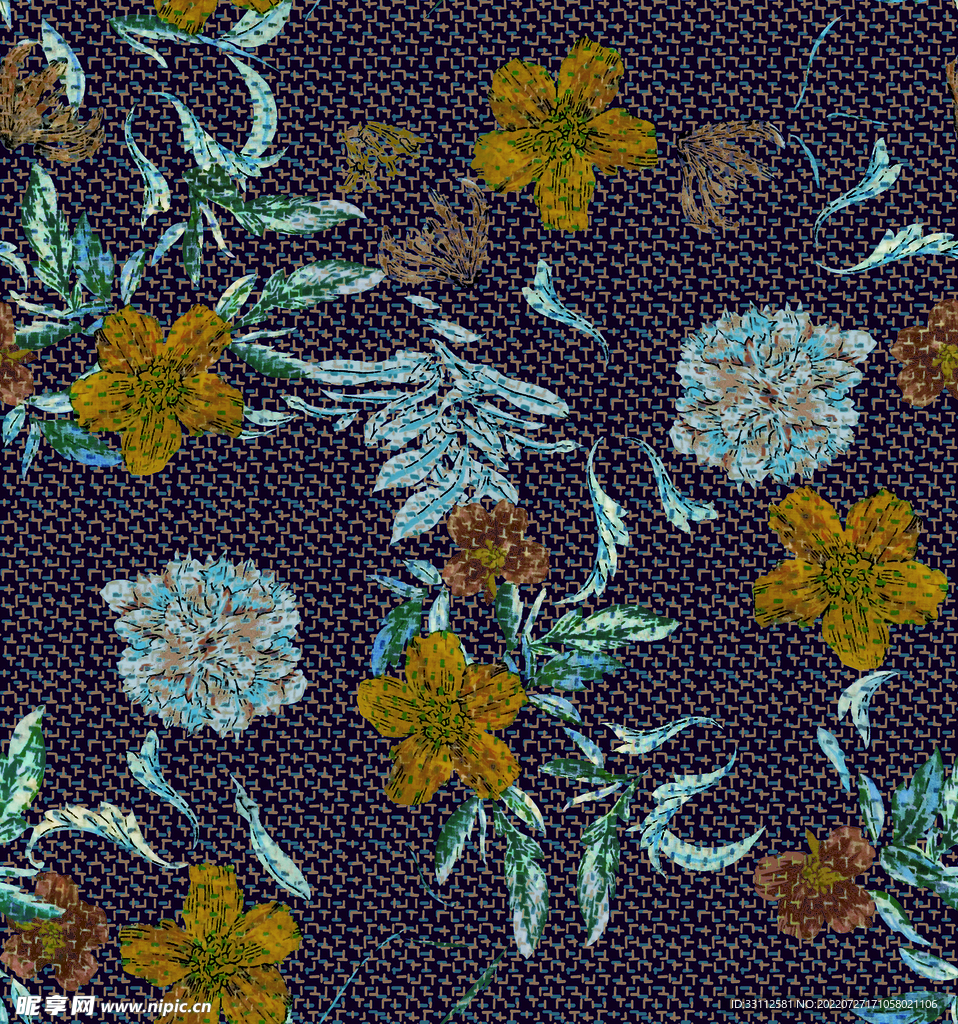 手绘花