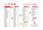奶茶店价格表设计