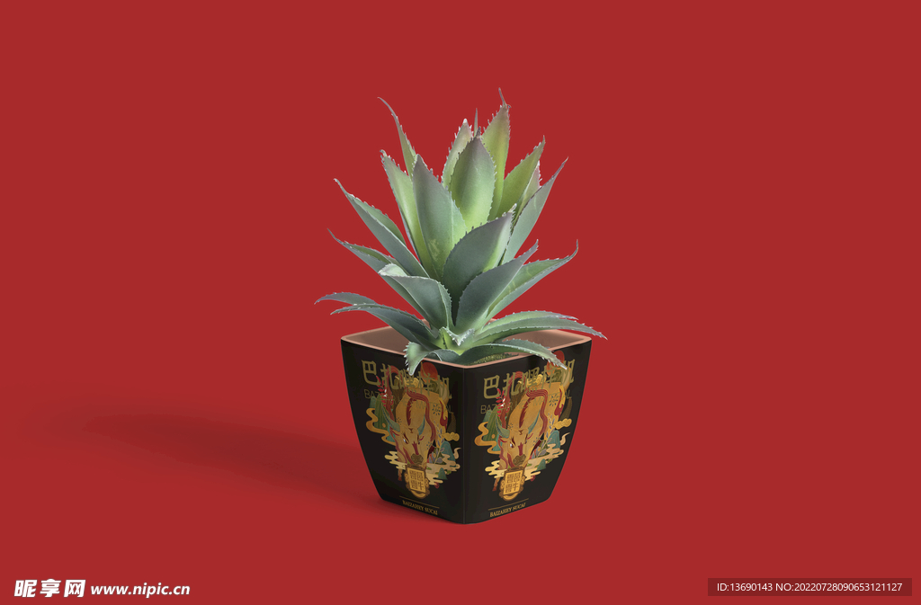 花盆样机