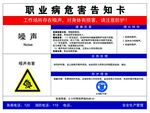 噪声告知卡