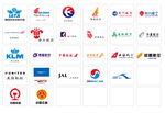 国内各种航空公司的logo