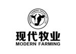 现代牧业 LOGO 标志