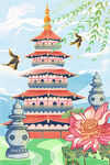 中国风海报          