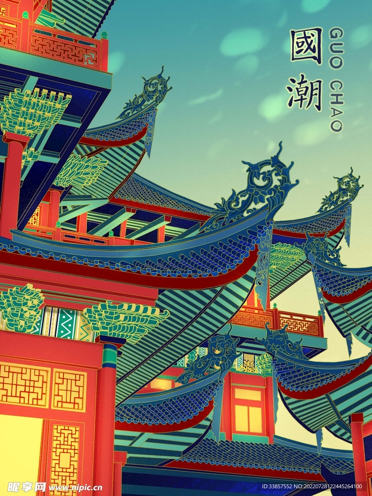 中国风海报          