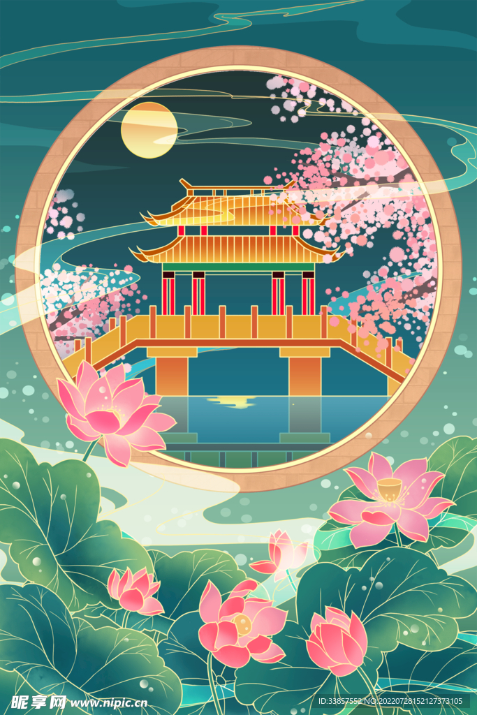中国风海报          