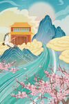中国风海报          