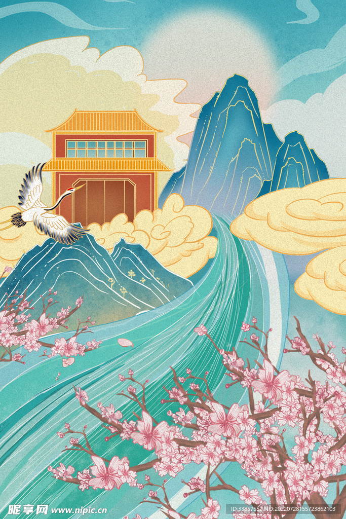 中国风海报          